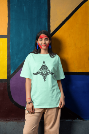 Sternum Eyes Unisex Oversized Tshirt | Mint Code