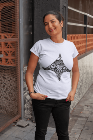 Sternum Eyes Unisex Oversized Tshirt | Lavender Code