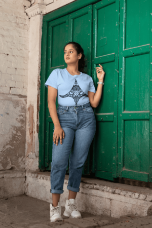 Sternum Eyes Unisex Oversized Tshirt | Blue Code